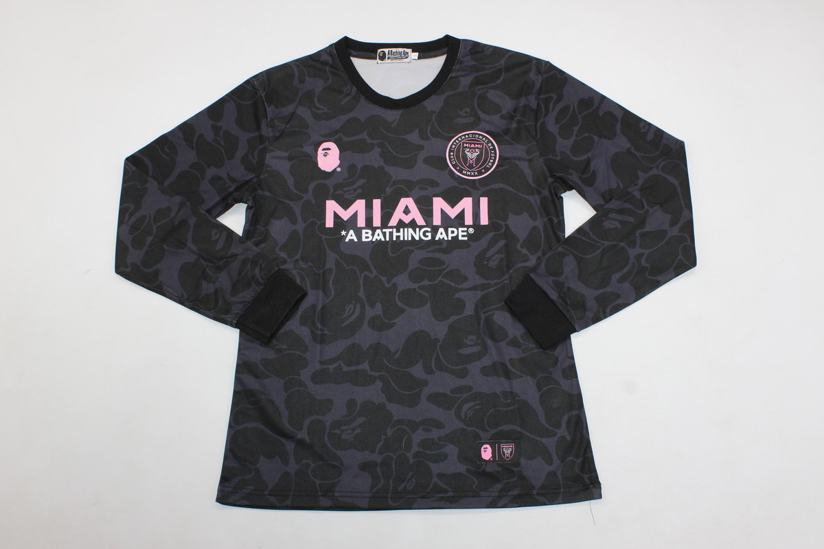 AAA Quality Inter Miami 23/24 Special Black/Pink Long Jersey